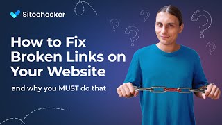 How to Fix Broken Links (404 Errors) on Any Website? [Broken Link Checker]