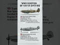 Bf 109 vs Spitfire - Legendary WWII Fighters Compared