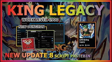 KING LEGACY Script Pastebin 2025 UPDATE 8 AUTO FARM, BRING MOB, AUTO NEW DUNGEON (WORK LEVEL 4900)