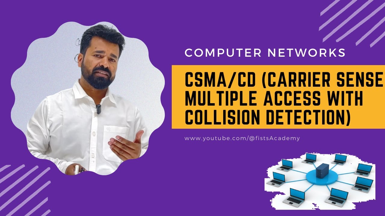 Lec 30| CSMA/CD (Carrier Sense Multiple Access with Collision Detection ...