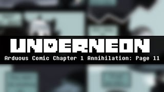 UnderNeon Arduous Comic Pg. 11 (Speedpaint) || Scribbleshadows