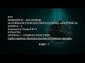 GYMAT301 | Semester 3 | Module 2 | Harmonic functions | Previous university questions | PART 7