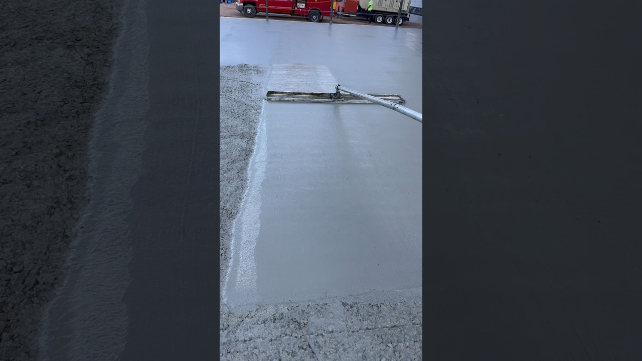 How to bullfloat concrete!!! 