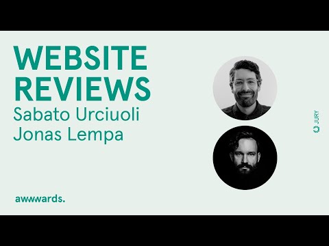 ? Live Jury Website Reviews | Jonas Lempa & Sabato Urciuoli