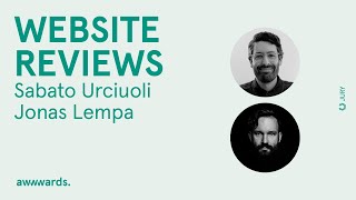 🔴 Live Jury Website Reviews | Jonas Lempa & Sabato Urciuoli 🔴 Live Jury Website Reviews | Jonas Lempa & Sabato Urciuoli