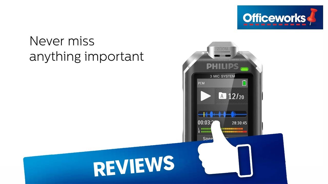 Philips Voice Tracer Audio Recorder 6010