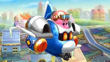 Kirby: Planet Robobot - Area 2: Resolution Road - No Damage 100% Walkthrough