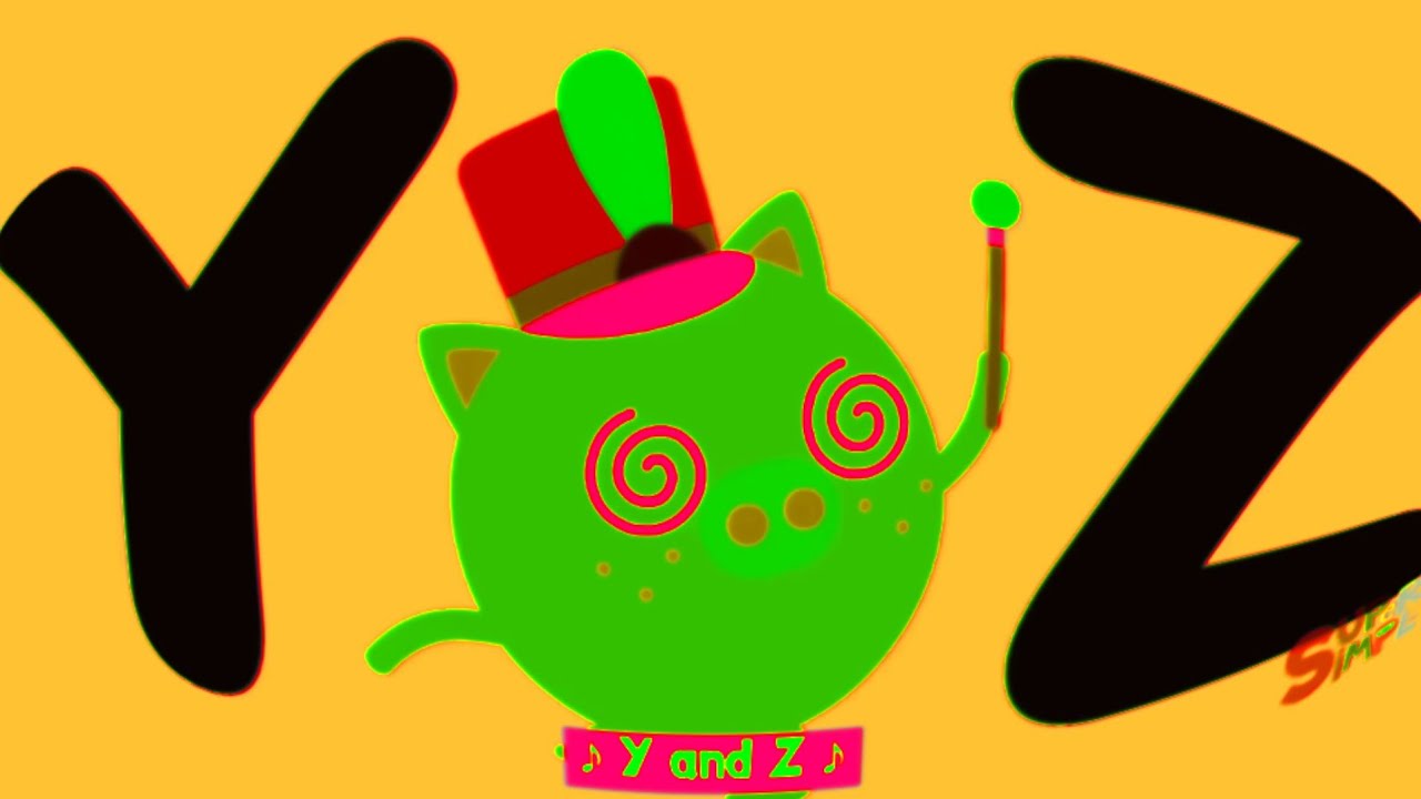 Super Simple Songs Alphabet Fast Speed ABC's Intro Logo Sponsored by: Klasky Csupo 2001 Effects