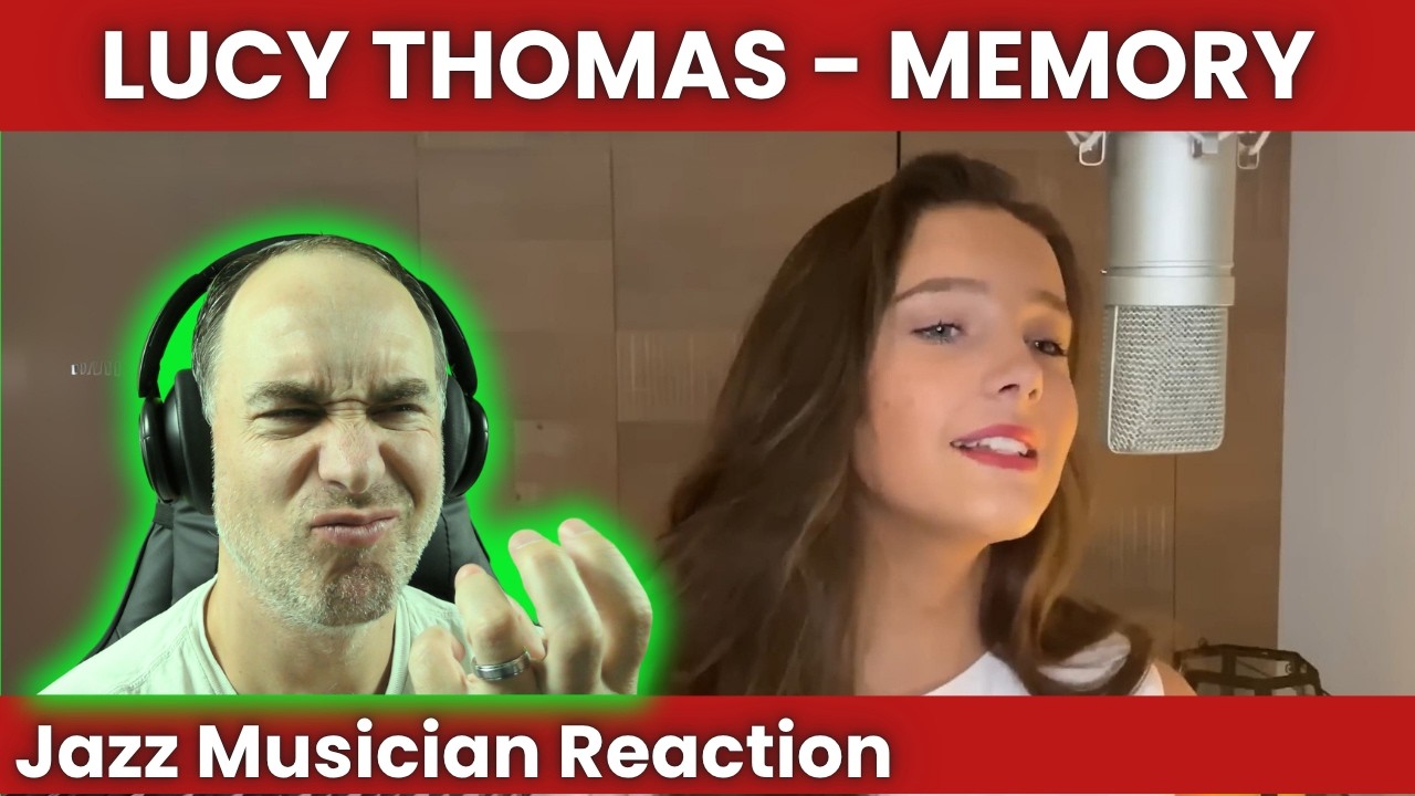 Pitch Correction What?!? Jazz Musician Reacts to Lucy Thomas | Memory | Cats The Musical