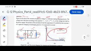 Chapter 9 (part 4 capacitor charging and discharging concept)