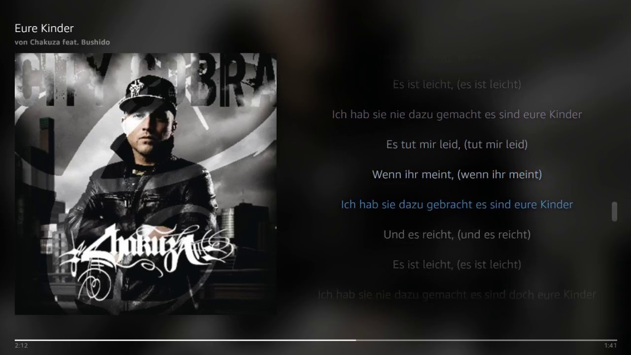 Bushido Feat Chakuza & Eko Fresh Vendetta