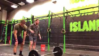 Instruction: Bar-Facing Burpee (footwork)