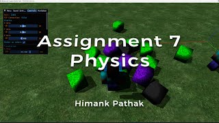 Assignment 7 - Physics | Fundamentals of Game Engine Design