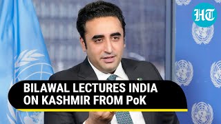 Bilawal cries foul over India's G20 presidency from Pak occupied Kashmir | Watch