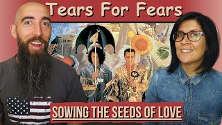 Tears For Fears - Sowing The Seeds Of Love (REACTION) with my wife