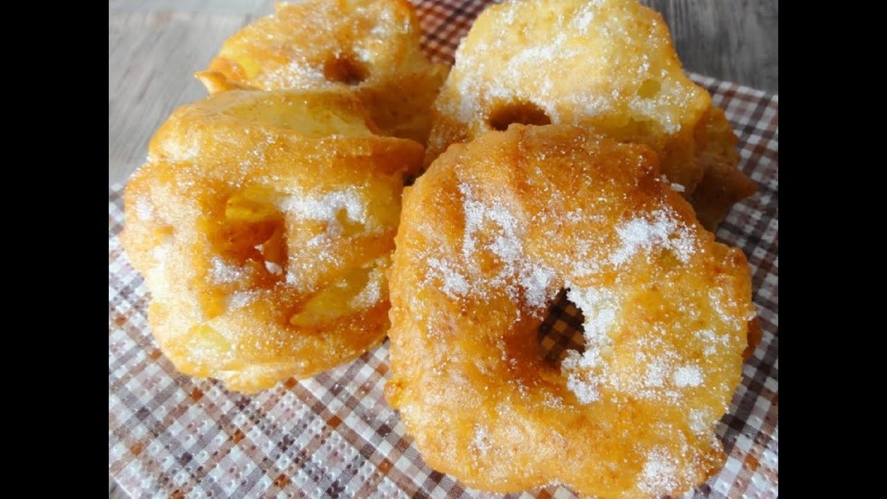 Beignet Aux Pommes Recette Facile Youtube