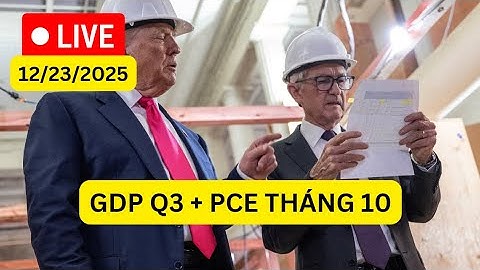🔴CHỨNG KHOÁN MỸ 12/23: GDP Q3 4.3% THỔI BAY MỌI DỰ BÁO