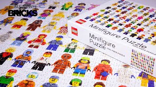 Lego Minifigure Puzzle Speed Build - 1000 Pieces 