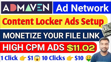 Admaven Content Locker Ads Setup | Admaven Ads Setup In Blogger | Admaven Ad Network - SmartHindi
