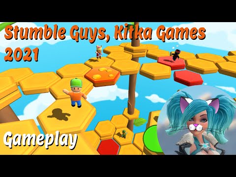 Asmie The Cat Girl: Stumble Guys, Kitka Games 2021 