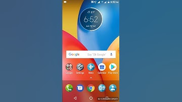 How to get System UI Tuner in Moto e4 plus or any other moto phone