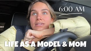 A *REALISTIC* Day In My Life | 25 year old MODEL & MOM