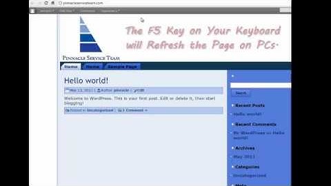 WordPress Tutorial: Add, Edit, Remove Pages and Create Permalinks