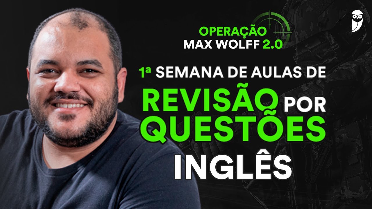 Revisão por Questões: Inglês -  ESA 2023 - Prof. Leonardo Pontes.