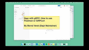 Using Dapr via gRPC with Postman and GRPCurl