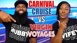 Carnival vs Virgin Voyages 11 Differences between both Cruise lines
