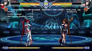 BBCF2 Litchi - Simple Safe Jump Setups (Visual Ref)