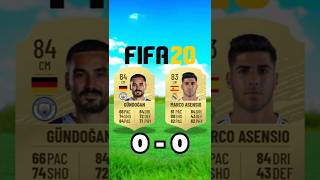 İlkay Gündoğan Vs Marco Asensio Fifa Kart Kapişmasi