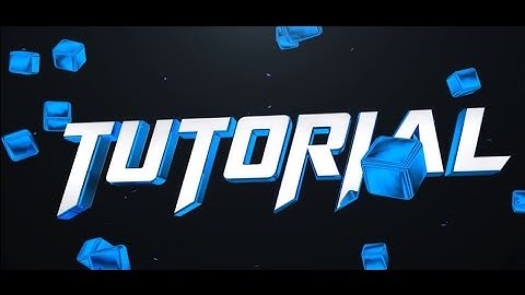 How to Make a 3D Intro - C4D & AE