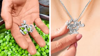 Simple Handmade jewelry. Turn trash into creative earrings, rings, bracelets