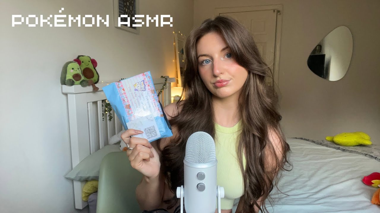 ASMR Opening my subscribers Pokémon cards📦