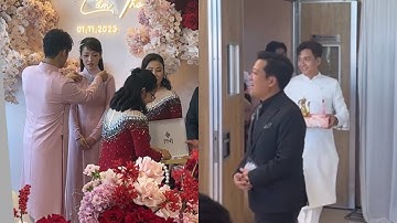 Toàn cảnh đám cưới Puka - Gin Tuấn Kiệt: Trường Giang dẫn dàn sao khủng đi rước dâu,sính lễ tiền tỷ