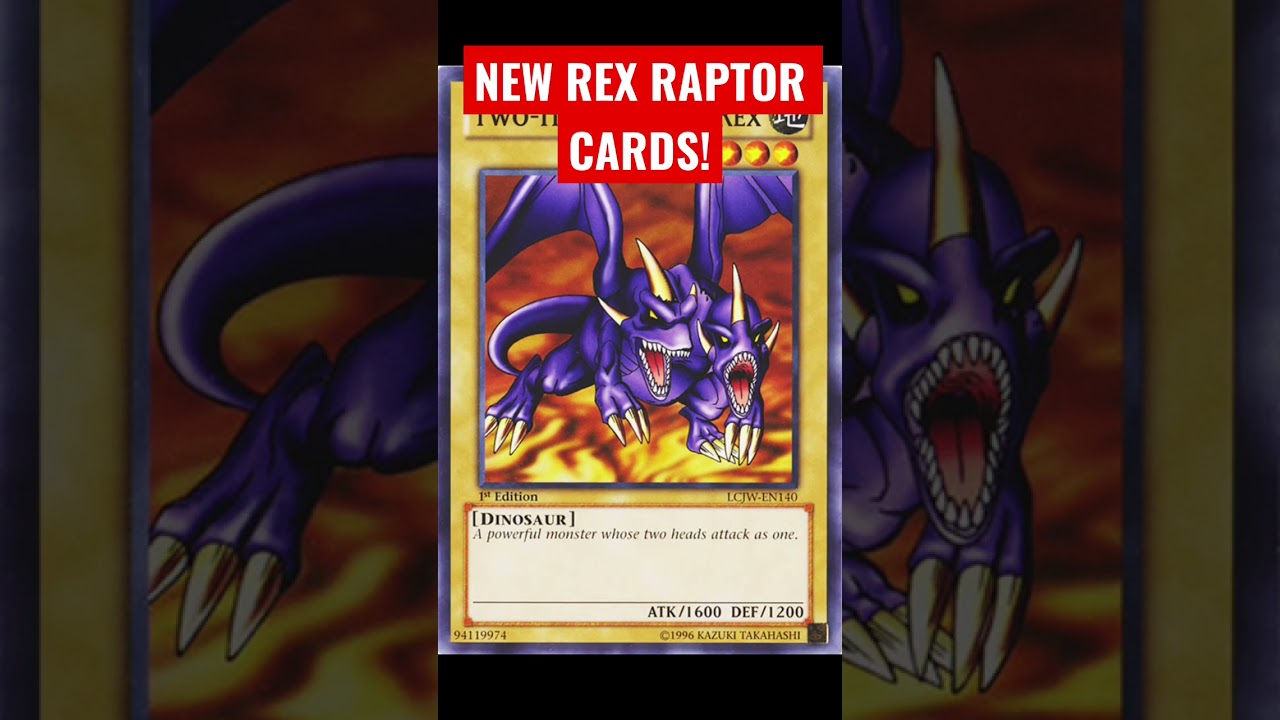 NEW REX RAPTOR CARDS?! 