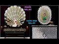 luxury wall decoration ideas | peacock wall art | mirror decor | fashion pixies