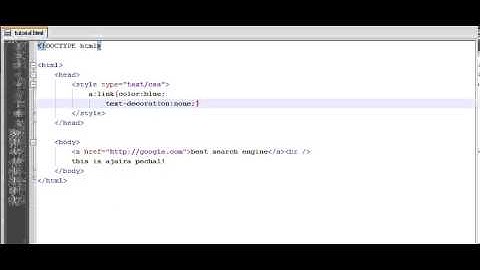 HTML Bangla Video tutorial part 20