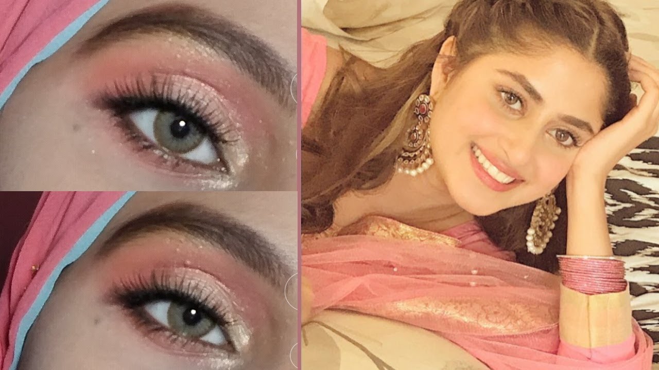 Nida Raza Sajal Ali Inspired Makeup Tutorial || Nida Raza 💗 - YouTube