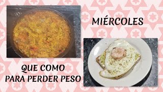 Que Como Para Perder Peso Con Recetas Miércoles