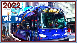 Manhattan: 42 Street Bus Action - MTA New York City TrAcSe 2022