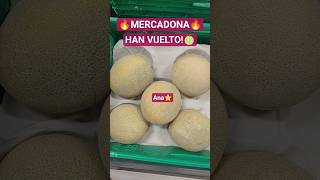🔥MERCADONA🔥HAN VUELTO🍈 #recuperadosmercadona