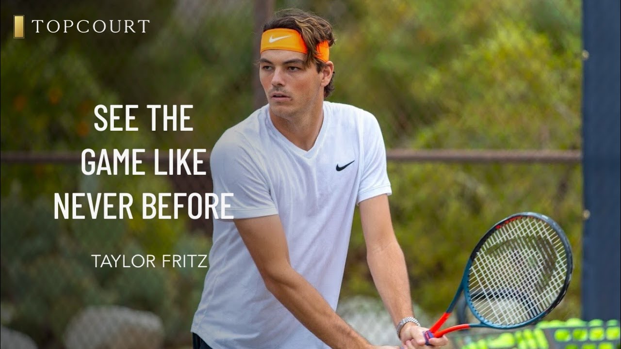 Tiebreak Tennis - Taylor Fritz 🙌🙏 ATP Tour TopCourt #taylorfritz