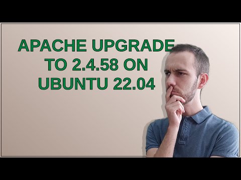 Apache Upgrade to 2.4.58 on Ubuntu 22.04