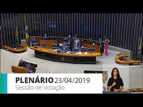 Plenário - Sessão de votação  - 23/04/2019 - 14:00