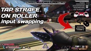 Tap Strafing On Controller using Input Switching after CFG ban in Apex Legends