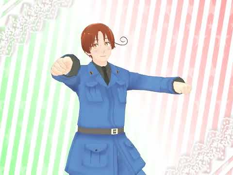【APヘタリアMMD】君 色 に 染 ま る【初恋組】