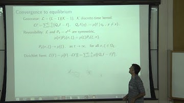 Pietro Caputo at Technion - Mathematics lecture 1