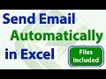 Send Emails from Excel - Automatically and Manually (Macro & Non-Macro Solution)